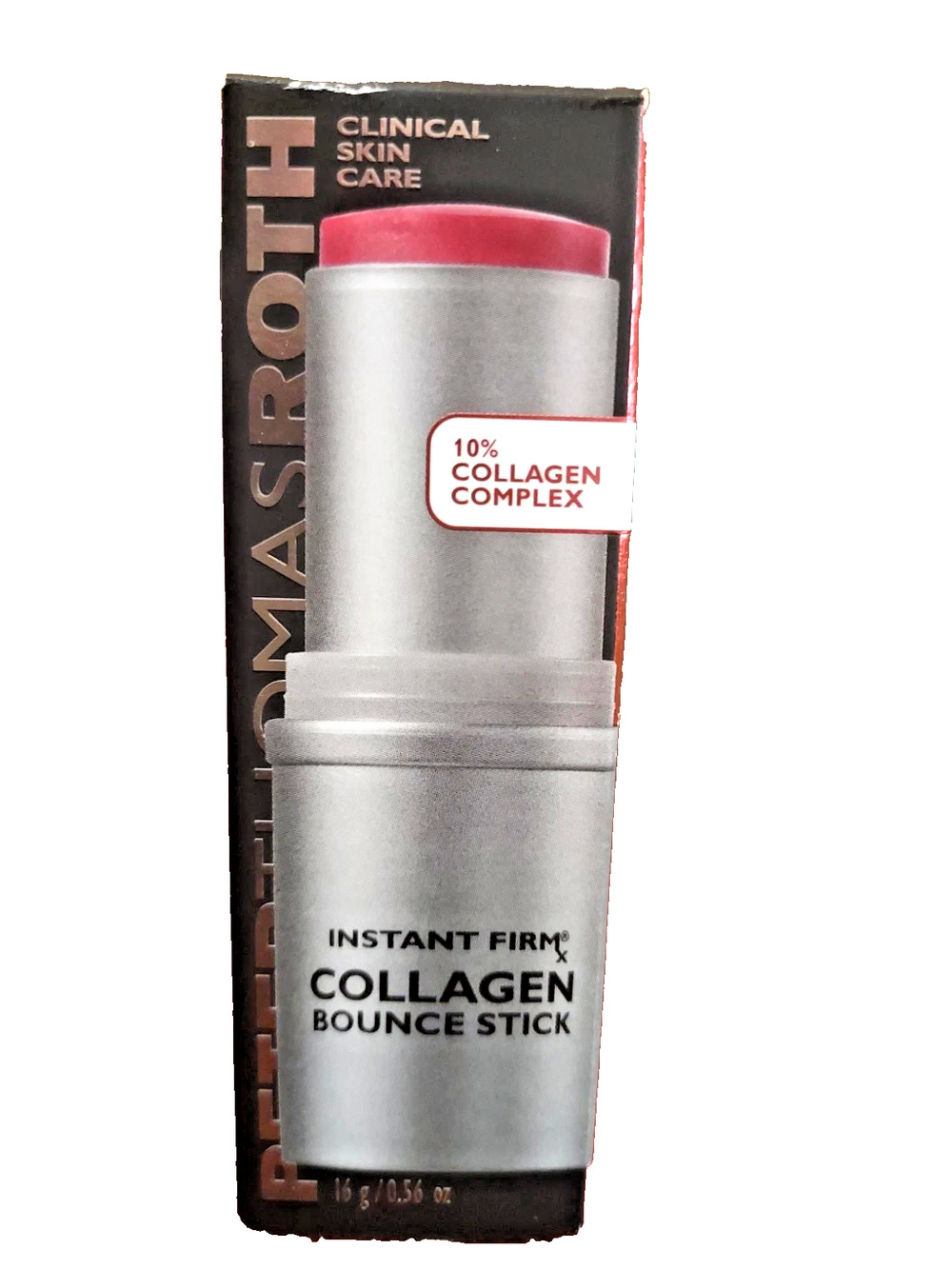 Peter Thomas Roth Instant Firm Collagen Bounce Stick Blush Glow 0.56oz/16g NEW